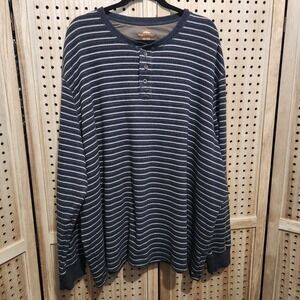 MENS NORTHWEST TERRITORY SIZE 4XL 1/4 button down Casual Comfort Roomy
